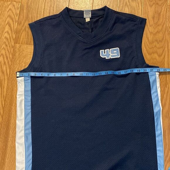 Old Navy Men’s Active  Jersey Sleeveless Tank Top Dark Navy (Size Medium) - Picture 5 of 6